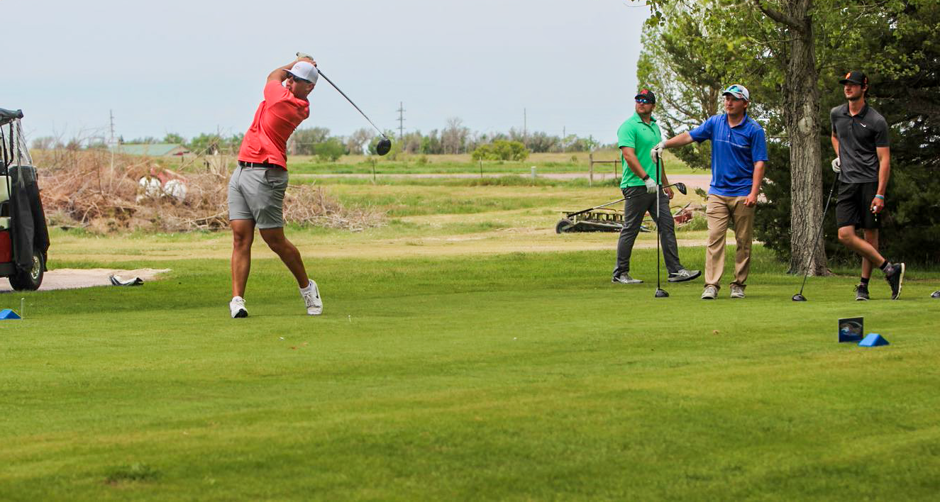 Trevor Berry Golfing